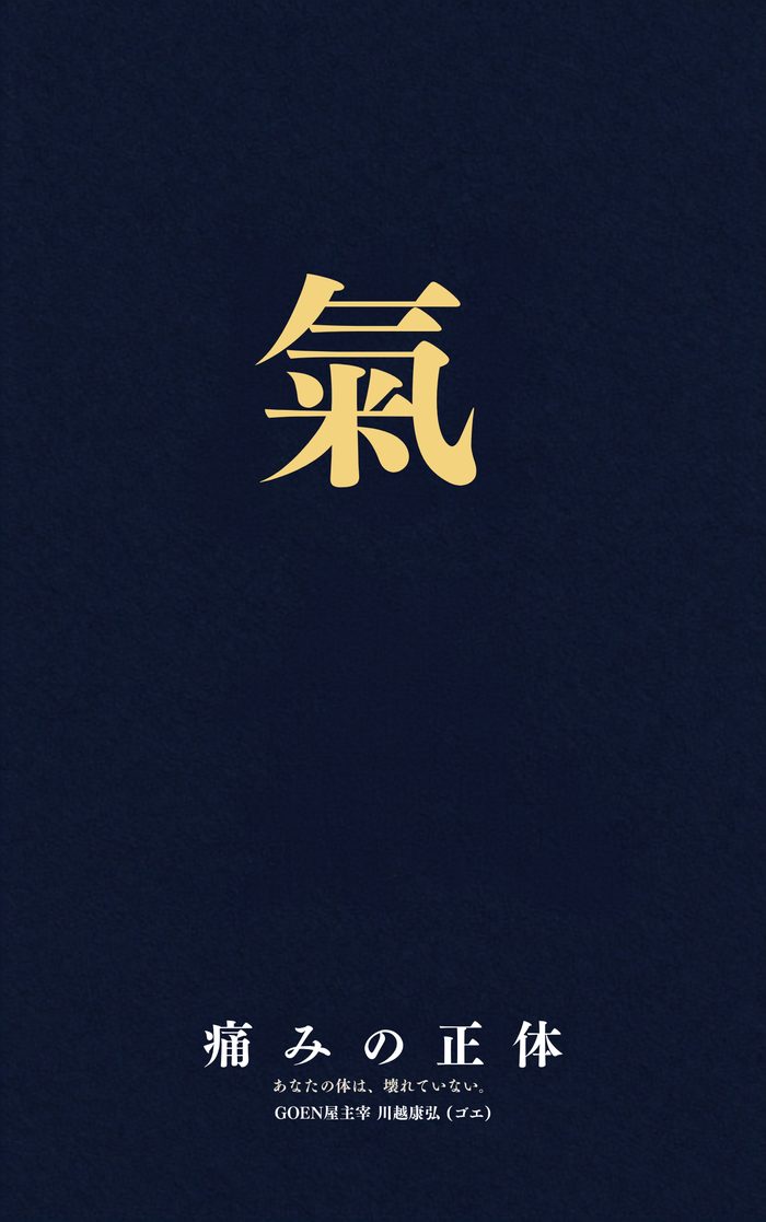 『氣 〜痛みの正体〜』表紙